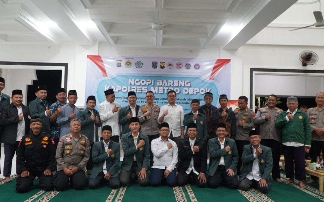 Sinergi PC LDII Limo Bersama Kapolres Depok Bangun Ketertiban